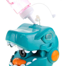 Load image into Gallery viewer, Walking Dinosaur Bubble Machine Toy For Kids  (available for purchase in increments of 1)
