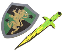 Load image into Gallery viewer, Foam Swords And Shields (White Eagle VS Golden Lion)  (available for purchase in increments of 1)
