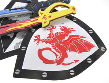 Load image into Gallery viewer, Foam Swords And Shields 2 Pack (Ninja Warrior)  (available for purchase in increments of 1)
