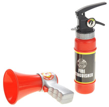 Load image into Gallery viewer, Fireman Gear Play Set For Kids With Helmet And Accessories
