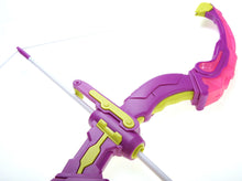 Load image into Gallery viewer, Bow And Arrow Playset With Quiver And Target (Pink)  (available for purchase in increments of 1)
