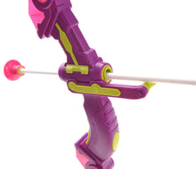 Load image into Gallery viewer, Bow And Arrow Playset With Quiver And Target (Pink)  (available for purchase in increments of 1)
