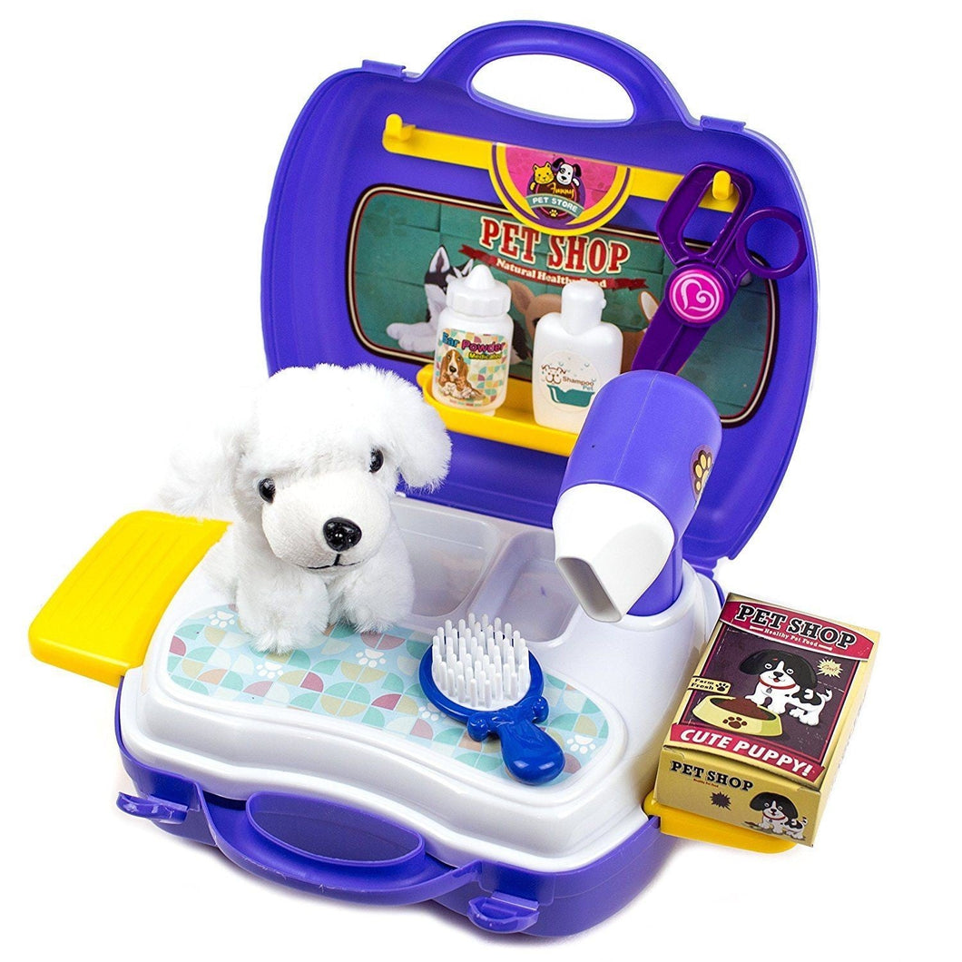 Portable Puppy Dog Carrier Play Set  (available for purchase in increments of 1)