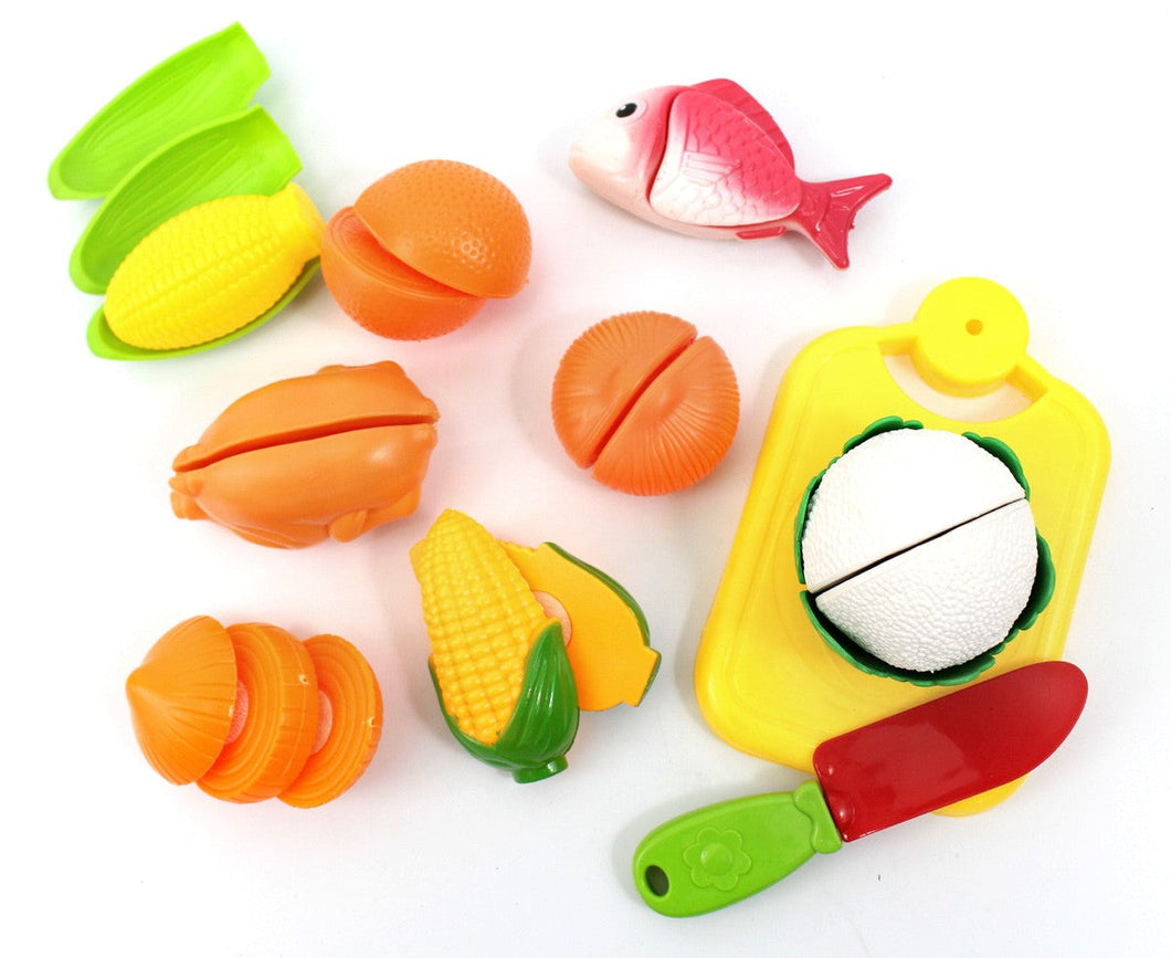 Cutting Board Play Food Play Set For Kids  (available for purchase in increments of 1)