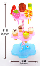 Load image into Gallery viewer, Sweet Treats Ice Cream And Desserts Tower Play Set  (available for purchase in increments of 1)
