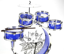 Load image into Gallery viewer, Musical Instrument Drum Playset (Blue)

