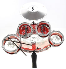 Load image into Gallery viewer, Musical Instrument Drum Playset (Red)
