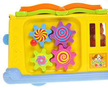 Load image into Gallery viewer, Interactive School Bus Toy With Flashing Lights &amp; Sounds
