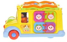 Load image into Gallery viewer, Interactive School Bus Toy With Flashing Lights &amp; Sounds
