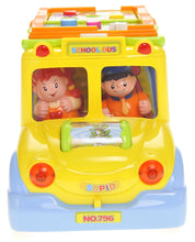 Load image into Gallery viewer, Interactive School Bus Toy With Flashing Lights &amp; Sounds
