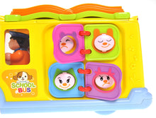 Load image into Gallery viewer, Interactive School Bus Toy With Flashing Lights &amp; Sounds

