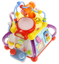 Load image into Gallery viewer, Musical Activity Cube Play Center With Lights
