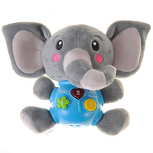 Load image into Gallery viewer, Plush Musical Elephant Infant Toy
