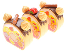 Load image into Gallery viewer, Birthday Cake 75pcs Pretend Play Food Toy Set (Blue)  (available for purchase in increments of 1)
