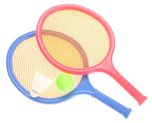 Load image into Gallery viewer, Badminton Set For Kids With 2 Rackets, Ball And Birdie  (available for purchase in increments of 1)
