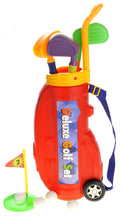 Load image into Gallery viewer, Deluxe Toy Golf Set For Kids With Easy Storage (Red)
