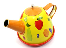 Load image into Gallery viewer, Metal Teapot And Cups Kitchen Playset (Fruit)  (available for purchase in increments of 1)
