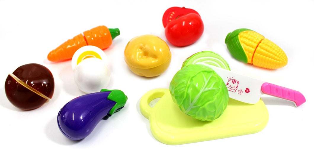 Kitchen Fun Cutting Vegetables Food Playset (available for purchase in increments of 1)