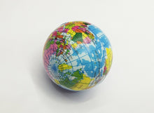 Load image into Gallery viewer, Mini Planet Earth Soft Foam Stress Balls (24 Balls Per Box)  (available for purchase in increments of 1)
