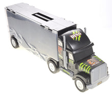 Load image into Gallery viewer, 22&quot; Transport Dinosaurs Car Carrier Truck Toy Includes Dinosaur Toys, Cars And Helicopter
