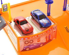 Load image into Gallery viewer, Parking Garage Diecast Racing Playset
