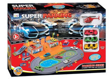Load image into Gallery viewer, Parking Garage Diecast Racing Playset
