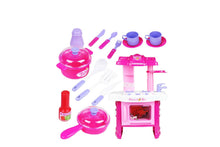 Load image into Gallery viewer, 24&quot; Deluxe Beauty Kitchen Appliance Cooking Play Set 24&quot; With Lights &amp; Sound
