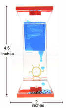 Load image into Gallery viewer, Liquid Motion Bubbler With One Wheel (Blue) (available for purchase in increments of 1)
