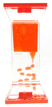 Load image into Gallery viewer, Liquid Motion Bubbler With One Wheel (Red) (available for purchase in increments of 1)
