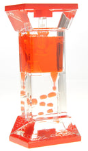 Load image into Gallery viewer, Liquid Motion Bubbler With One Wheel (Red) (available for purchase in increments of 1)
