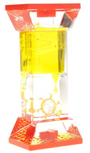 Load image into Gallery viewer, Liquid Motion Bubbler With Two Wheels (Yellow) (available for purchase in increments of 1)
