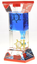 Load image into Gallery viewer, Liquid Motion Bubbler With Two Wheels (Blue) (available for purchase in increments of 1)
