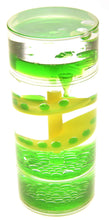 Load image into Gallery viewer, Liquid Motion Bubbler Spiral Cylinder (Green) (available for purchase in increments of 1)
