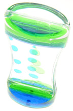 Load image into Gallery viewer, Liquid Motion Bubbler (Blue Green)   (available for purchase in increments of 1)
