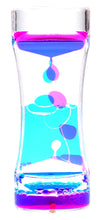 Load image into Gallery viewer, Liquid Motion Bubbler (Blue Pink)  (available for purchase in increments of 1)
