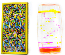 Load image into Gallery viewer, Liquid Motion Timer (Yellow Pink) (available for purchase in increments of 1)
