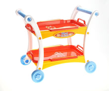 Load image into Gallery viewer, Tea Time Trolley Cart Pretend Play Set
