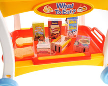 Load image into Gallery viewer, Tea Time Trolley Cart Pretend Play Set
