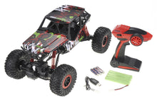 Load image into Gallery viewer, 1:10 RC 2.4G 4WD Rally Rock Crawler Car (Red)
