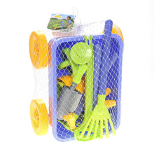Load image into Gallery viewer, Garden Wagon &amp; Tools Toy Set
