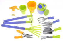 Load image into Gallery viewer, Garden Wagon &amp; Tools Toy Set
